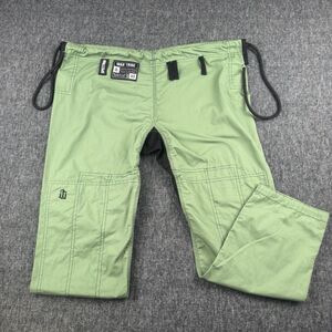 War Tribe Spectrum Jiu-Jitsu Pants A3 Green Adult Poly Cotton Ripstop